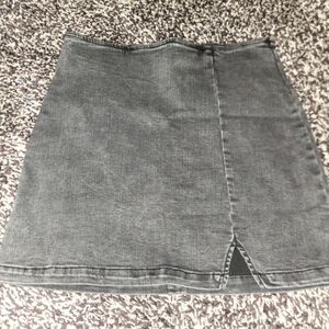 Classic Grey Wild Fable Denim Skirt